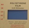 PS test film & neutral density filter