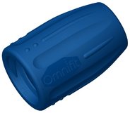 Omnfiit® cap, PP, blue, 1/4"-28 UNF female, pack of 10