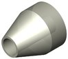 Inverse cone, ETFE, for 1/16" OD tubing, pack of 10