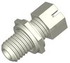 Gripper tubing end fitting, ETFE, 1/4"-28 UNF male, for 1/8" OD tubing, pack of 10