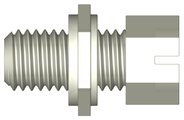 Gripper Schlauch-Endfitting, ETFE, 1/4"-28 UNF male, für 1/8" AD Schlauch, Pkg. à 10 Stück