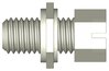 Gripper tubing end fitting, ETFE, 1/4"-28 UNF male, for 1/8" OD tubing, pack of 10