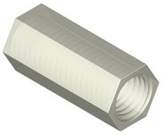 2-way connector, ETFE, 2 x 1/4"-28 UNF female, pack of 10