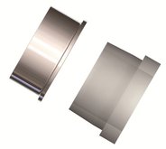 Ferrule, Dibafit™ type S, ETFE with stainless steel locking ring, for 1/8" OD tubing, pack of 10