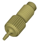 Barb-Adapter, PEEK™, 1/4"-28 UNF male auf 1,5mm, Pkg. à 5 Stück