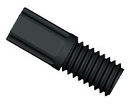 Schlauch-Endfitting, Omni-Lok™, PP, schwarz, M6 male, für 1/16" AD Schlauch, Pkg. à 10 Stück
