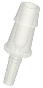 Adapter, Luer slip to barb, for 1/4" ID tubing, pack of 5