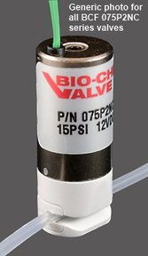 2-way NC pinch valve, type 075P2NC24-01B