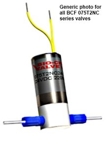 Isolation valve, type 075T2NC12-32, 2-way, NC