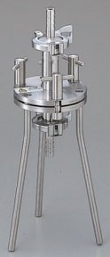 Druck-Filterhalter Typ KS-90-ST für 90mm Ø Membrane, 304 oder 316 Edelstahl, PTFE und Silicon Dichtungen, Silicon O-Ring, Ein- und Auslass 1,5" Sanitär auf 14,3mm Barb