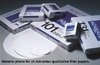 Qualitatives Filterpapier, Sorte 2, 55mm Ø. Glattes Papier, 125g/m², 0,26mm dick, Retention 5-10µm bei mittleren Flussraten. Pkg. à 100 Stück