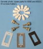 Spacers for 6500 demountable IR cell holder. PTFE, assorted thicknesses, pack of 12