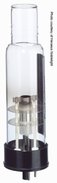 Hollow cathode lamp, Cu/Fe/Mn, 37mm / 1.5", Thermo-Unicam coded, Heraeus type 3QNY/Cu/Fe/Mn-U