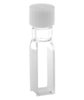 Macro absorption cuvette with screw cap, IR quartz, lightpath 10 mm