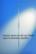 Volumetric pipette, soda glass, 1ml, colour-coded, one mark, class A, tolerance ±0.007ml