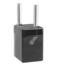 Ultra-Mikro-Absorptionsdurchflussküvette, kurze Form, optisches Glas, selbstmaskierend, Schichtdicke 10 mm, Kammer-Ø 2 mm, Z-Größe 8,5 mm
