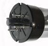 Hollow cathode lamp, Au, 37mm/1.5", standard 4-pin. Quartz window. Fill gas Ne. Lifetime 5000 mA/h