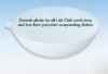 Evaporating dish, porcelain, semi-deep form, 60mm OD, 35ml