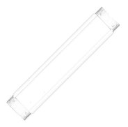 5mm x 400mm Ersatzglas, 62 bar Druckbeständigkeit - alte Baureihe, ohne Skalierung