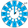 12-Wege-Flußauswahlventil, 0,81mm (0,032") Bohrung - OHNE Motor