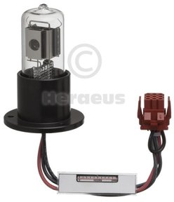 Deuterium lamp for Gilson 1xx series instruments, Heraeus Noblelight type PR38080