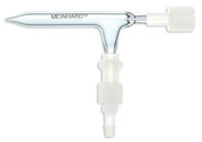 Konzentrischer Zerstäuber, TR+ Glas, Typ A, geläppte Düse mit bündiger Kapillare. 0,5 mL/min bei 1 L/min Ar @ 3,4 bar