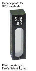 Superband calibration standard for UV/VIS/NIR photometric accuracy (200-3000nm). Optical density 0.5