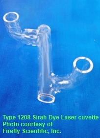 Sirah Farbstofflaserkapillar, UV-Quarz, Innendurchmesser 6 mm