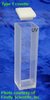 Makro-Absorptionsküvette mit PTFE-Deckel, flacher Boden, UV-Quarz, Schichtdicke 10 mm