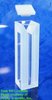 Standard micro fluorescence cuvette with PTFE cover, optical glass, lightpath 10 mm