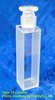 Macro absorption cuvette with quartz stopper, IR quartz, lightpath 10 mm