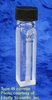 Semi-micro absorption cuvette with screw cap, UV quartz, lightpath 10x1 mm