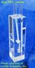 Micro fluorescence flow-through cuvette, UV quartz, lightpath 10 mm