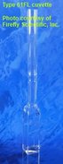 Makro-Fluoreszenzküvette, Quarz-auf-Glas Stutzen, IR-Quarz, Schichtdicke 10 mm