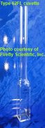Makro-Fluoreszenzküvette, UV-Quarz mit Quarz-Stutzen, Schichtdicke 10 mm