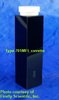 Sub-micro fluorescence cuvette with threaded PTFE stopper, black UV quartz, lightpath 10 mm, Z-dimension 20 mm, capacity 160 µl