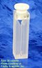 Standard micro absorption cuvette with PTFE stopper, optical glass, lightpath 2 mm