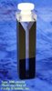 Micro absorption cuvette with PTFE stopper, optical glass, self-masking, lightpath 20 mm