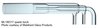 Fackel, einteilig, Quarz, axial, rechtwinklig, 2,3 mm Injektor, für Vista 720-ES/725-ES/Liberty