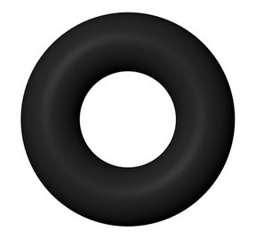 O-ring for Omnifit® caps, silicon, large, pack of 10