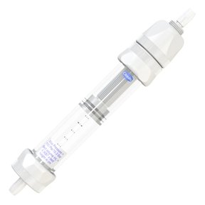 6.6mm x 50mm EZ SolventPlus™ complete column with one fixed and one adjustable endpiece