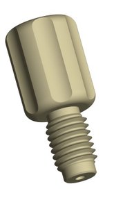 Adapter, PEEK™, 1/4"-28 UNF female auf 1/8" NPT male