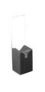 Micro absorption cuvette, optical glass, self-masking, lightpath 0.1 mm, Z-dimension 8.5 mm