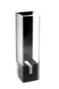 Mikro-Absorptionsküvette, optisches Glas, selbstmaskierend, Schichtdicke 10 mm, Z-Größe 15 mm