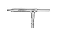 Konzentrischer Zerstäuber, Glas, Typ A, geläppte Düse mit bündiger Kapillare. 4 mL/min, 1 L/min Ar @ 3,4 bar