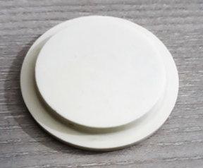 Deckel für LC-HACLF-10 Tiegel. AD 43 mm, ID 26 mm, Stärke 5 mm